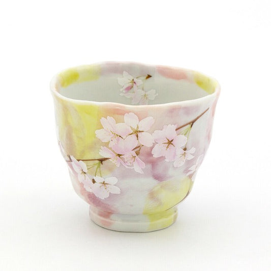 Sakura Tea Cup & Uji Hojicha Gift Set