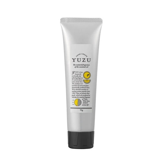 Made in Japan yuzu hand cream with natural ingredients and fresh citrus scent