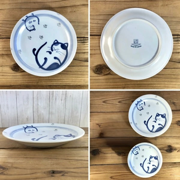 Various angles of the rolled cat plates