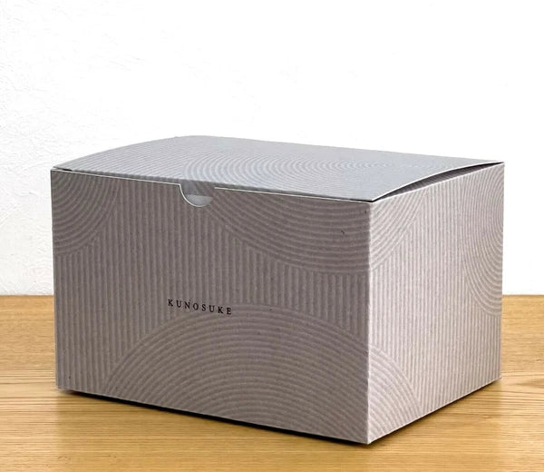 Gift box with brand label