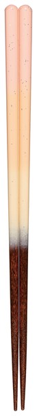 Hoshiurara chopsticks in orange gradient representing morning glow