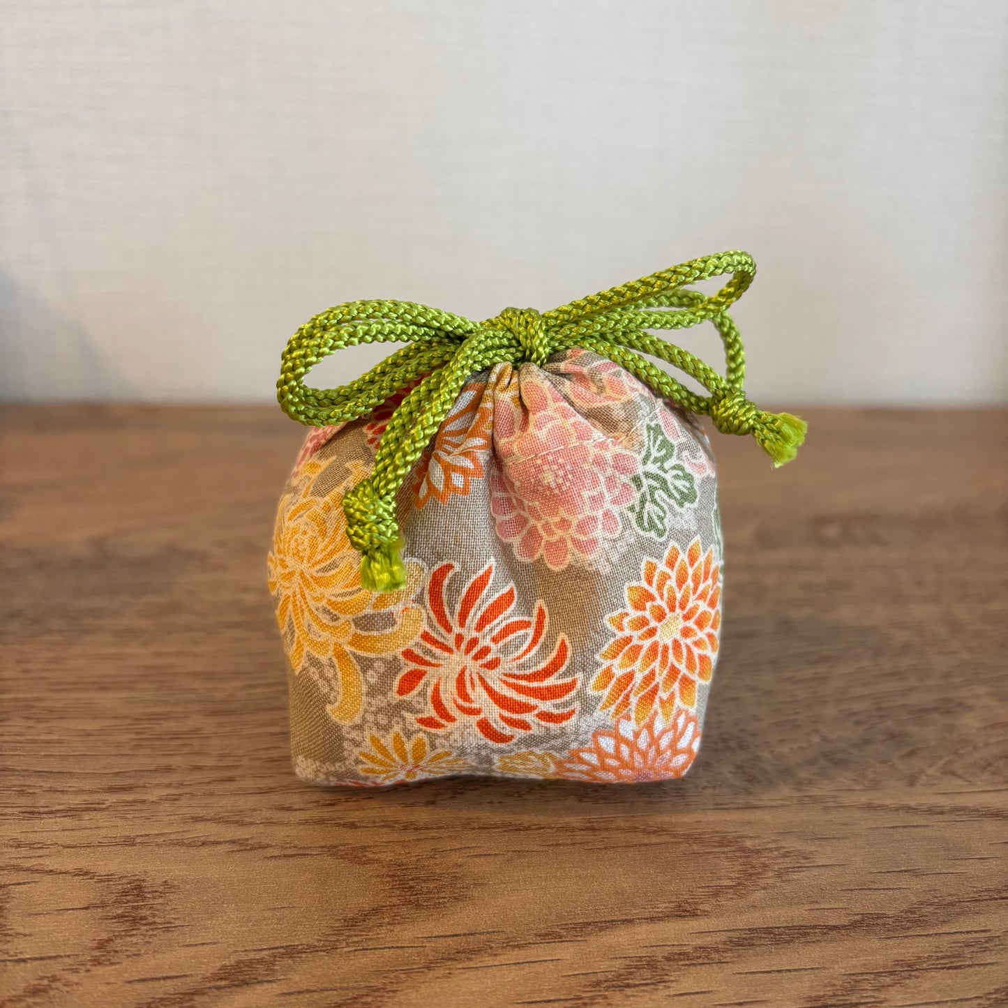 Traditional Japanese-style Chakinko incense sachet