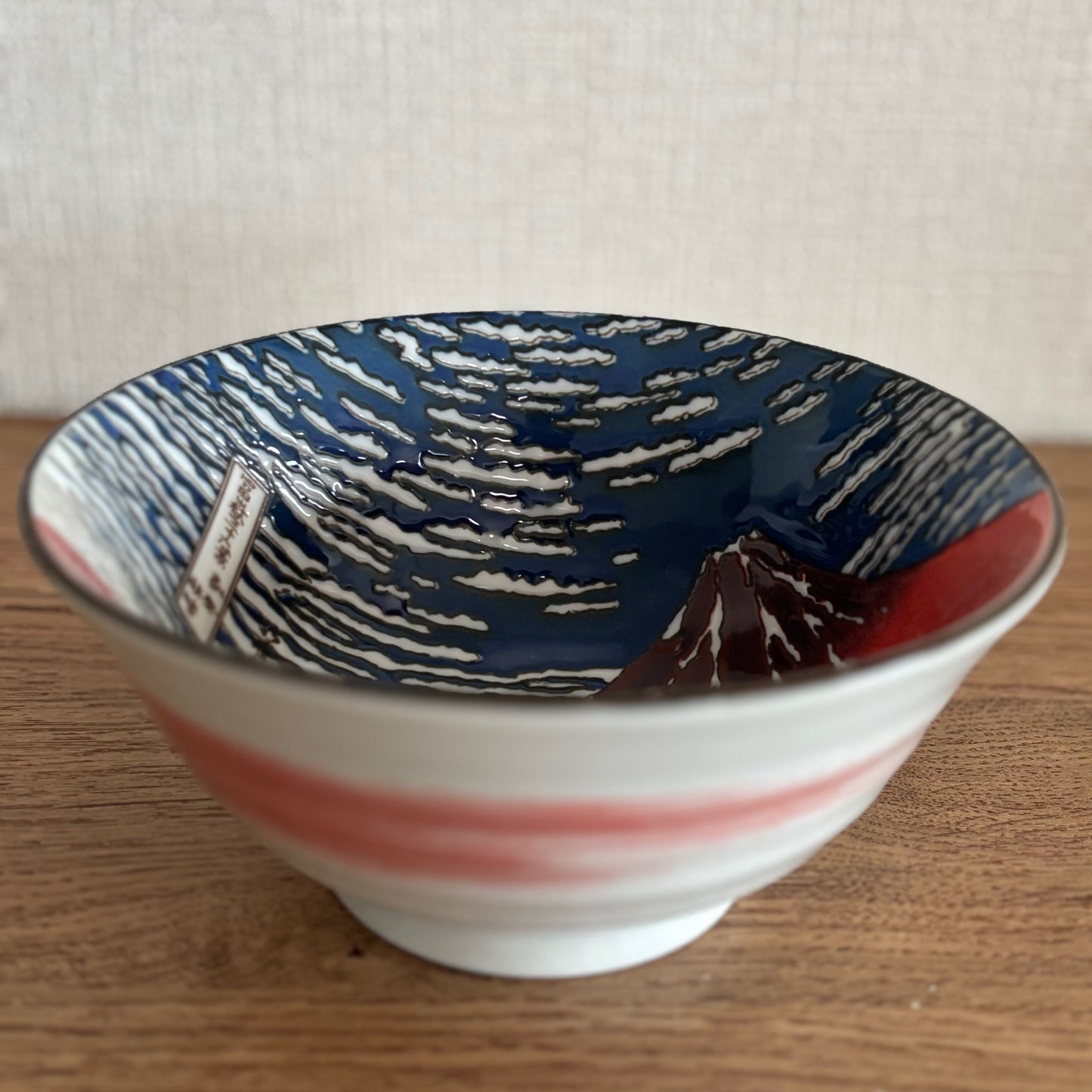Hokusai Masterpieces Bowl Gift Set – Great Wave & Red Fuji (with Chopsticks)