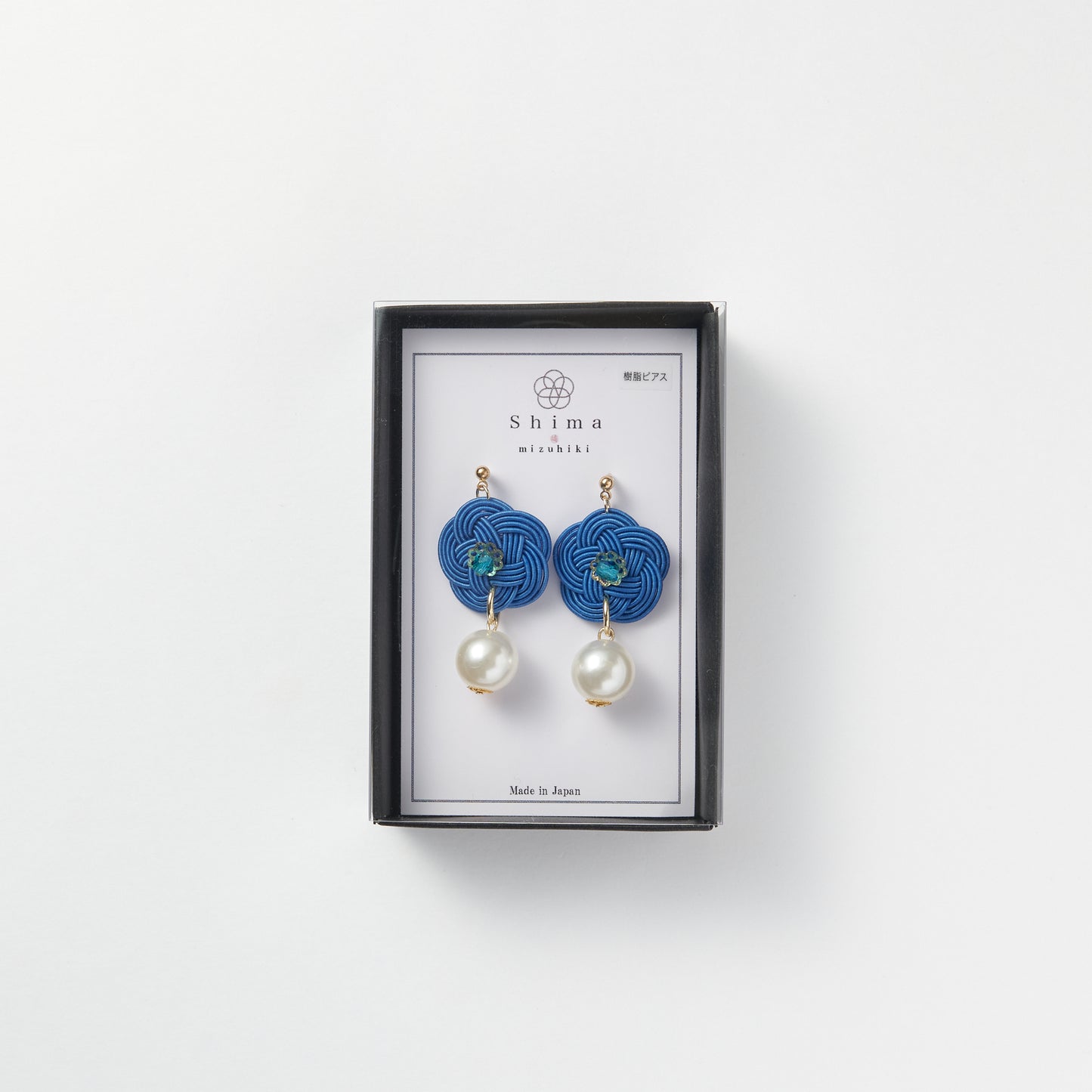 Handcrafted Mizuhiki Pearl Bloom Earrings