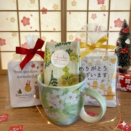 Elegant Sakura Mug Set