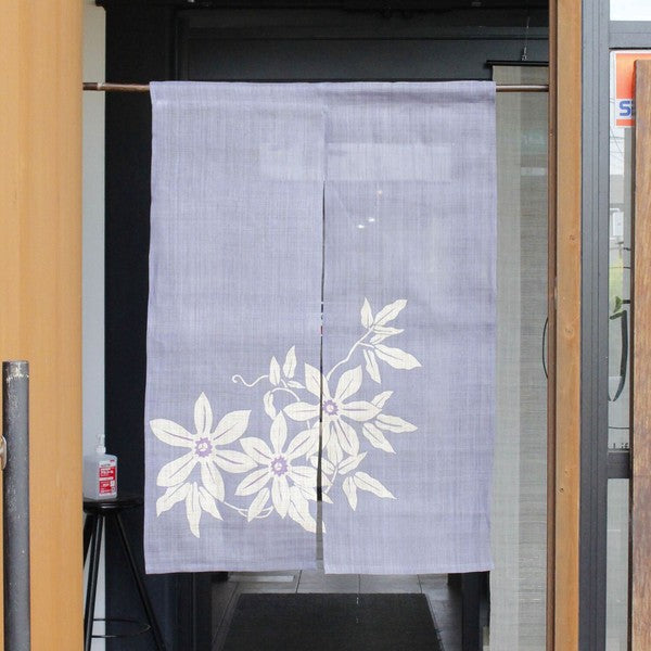 Handcrafted Hemp Noren - Traditional Japanese Patterns