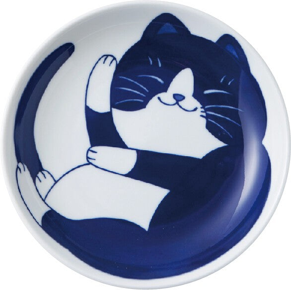 Cat-themed Mini Plates Set