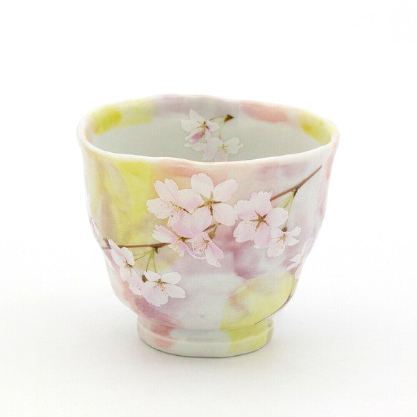 Sakura Tea Cup & Uji Hojicha Gift Set