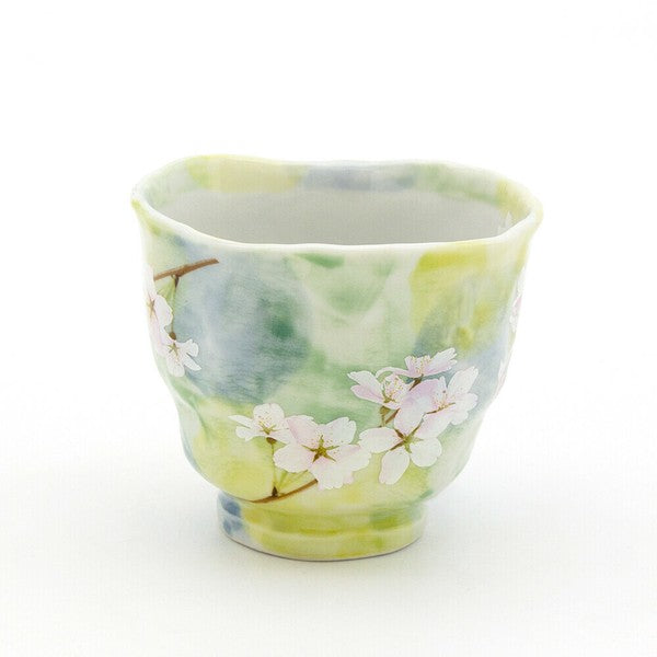 Sakura Tea Cup & Uji Hojicha Gift Set