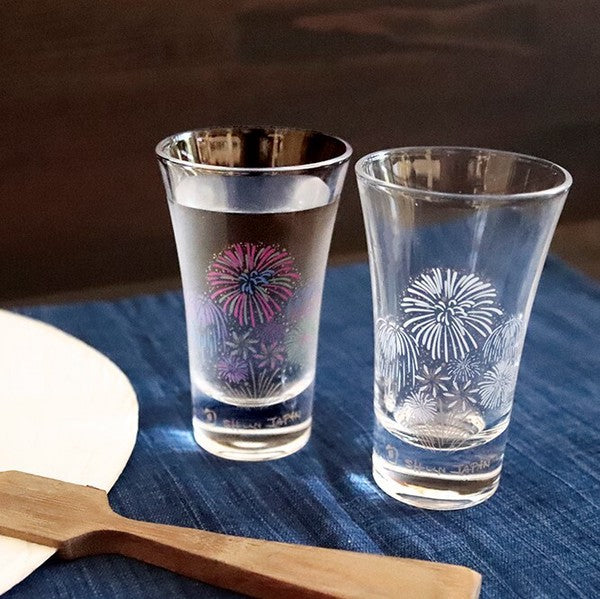 Frost Magic Sake Glass Pair Set