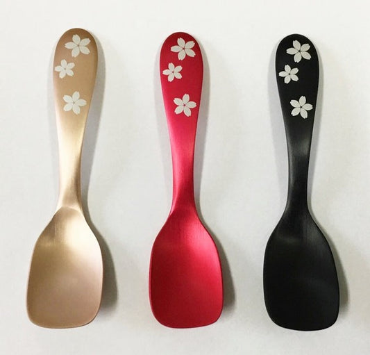 Tsubame-Sanjo Ice Cream Spoon (Sakura)