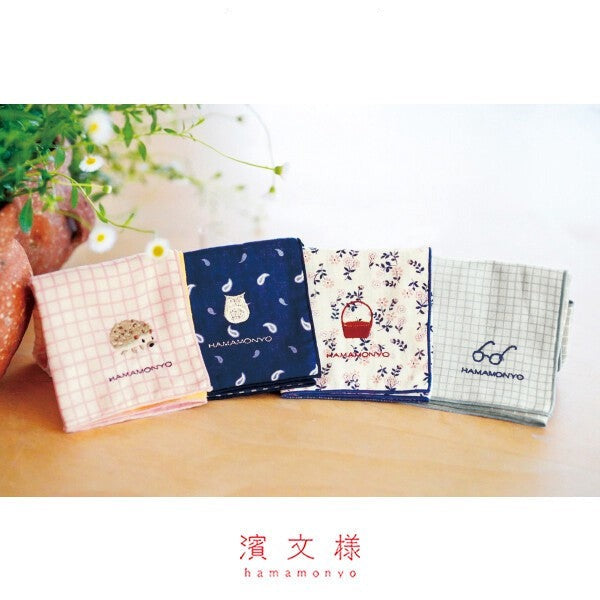 [Hamamanyo] Reversible Gauze Handkerchief