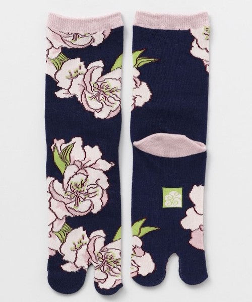 Floral Bloom 3D Tabi Socks