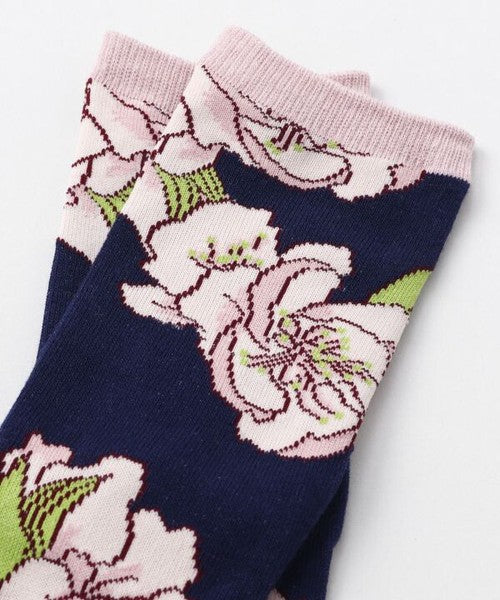 Floral Bloom 3D Tabi Socks