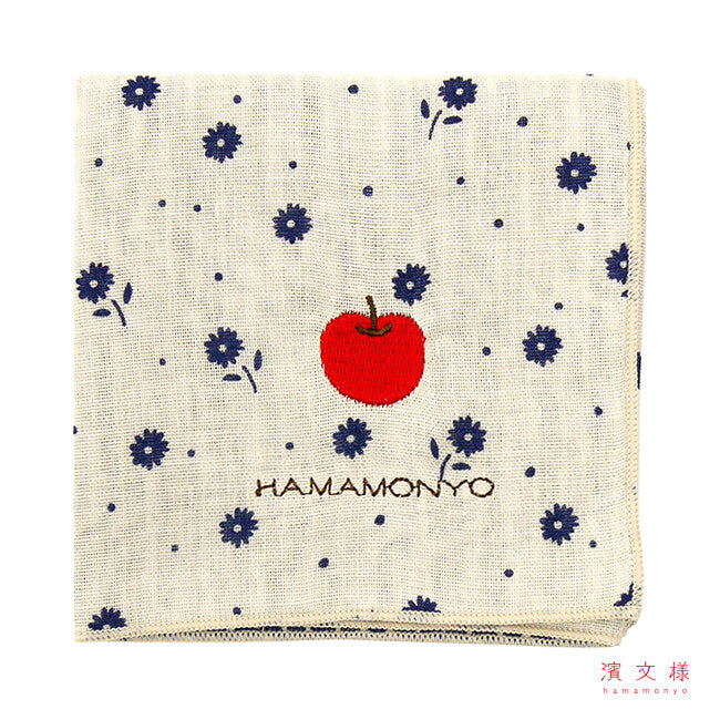 [Hamamonyo] Reversible Gauze Handkerchief
