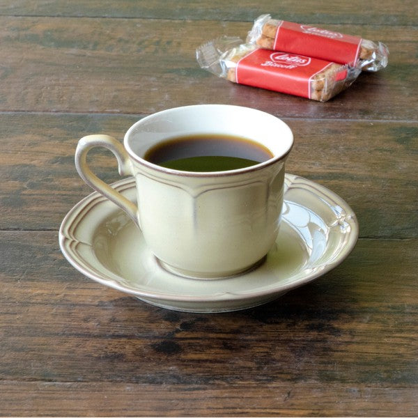 Classic Coffee Cup & Saucer Set