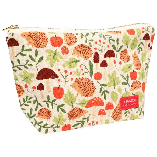 Natural Series Gusseted Cosmetic Pouch (Large)