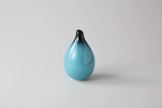 Mino Ware Blue Shine Vase