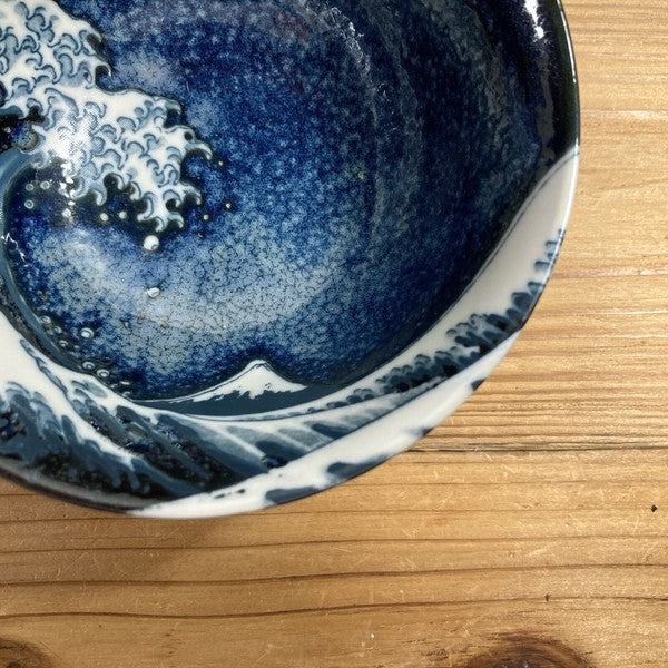 The Great Wave off Kanagawa Bowl Pair with Gift Box