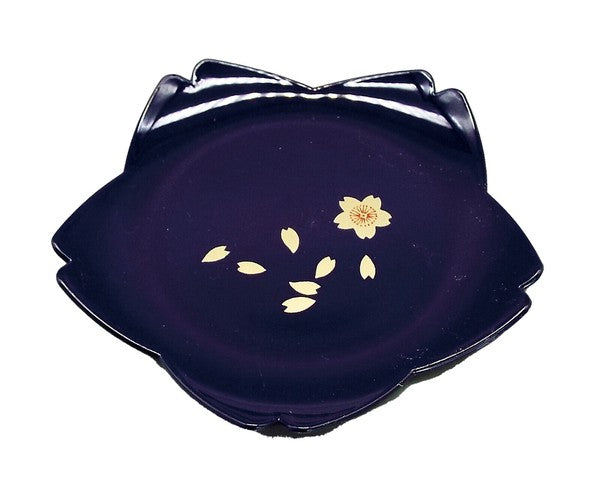 Sakura Dessert Plate & Fork Set