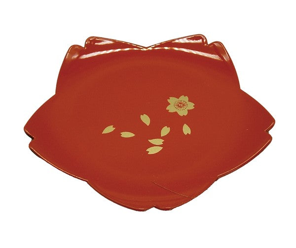 Sakura Dessert Plate & Fork Set