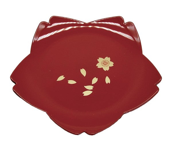 Sakura Dessert Plate & Fork Set