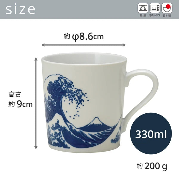 神奈川沖浪裏 陶瓷杯