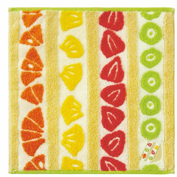 Fruit sandwich pattern of the towel-handkerchief