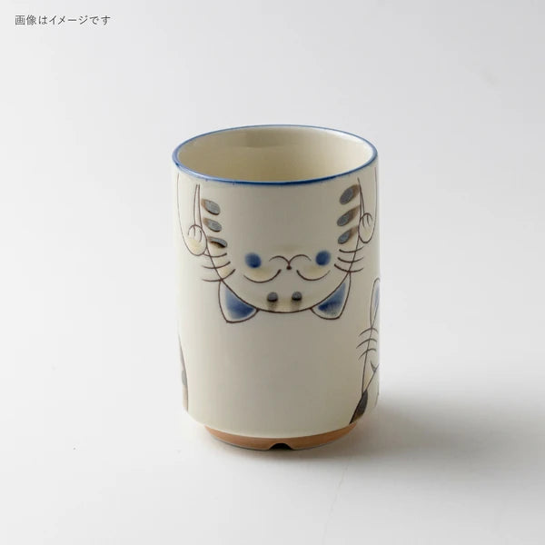 Crystal Cat Lucky Teacup Pair