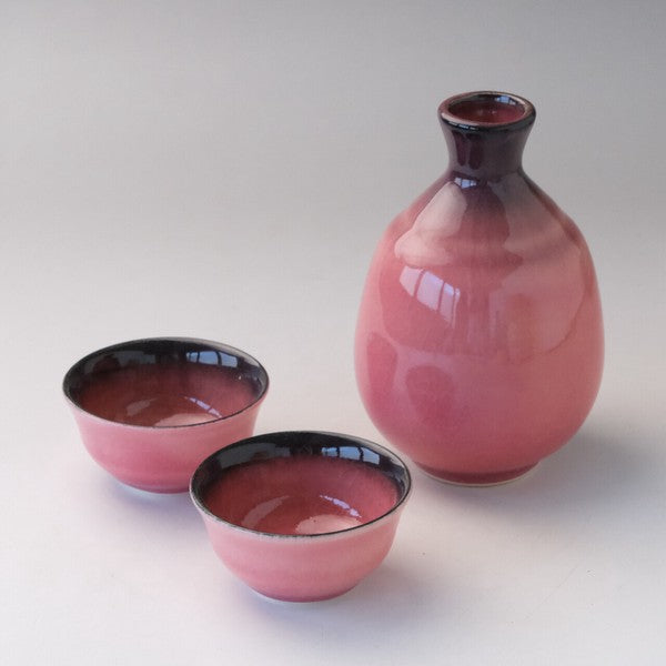 Mino Ware Sake Serving Sets - Various Patterns