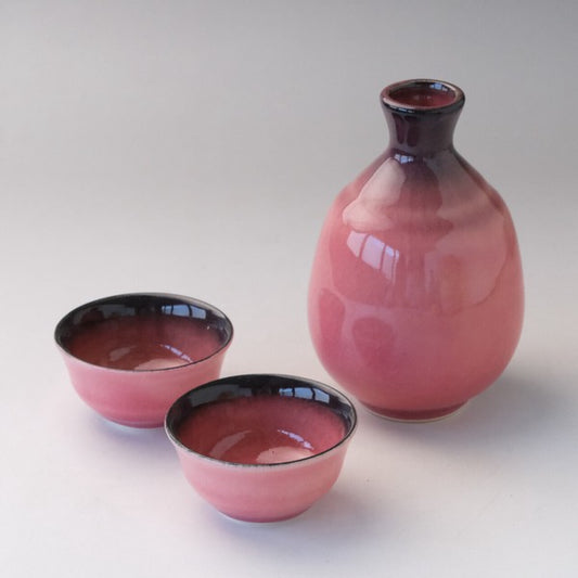 Mino Ware Sake Serving Sets - Various Patterns