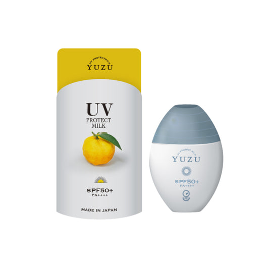 Yuzu UV Protect Milk SPF50 Japanese sunscreen with natural yuzu extract