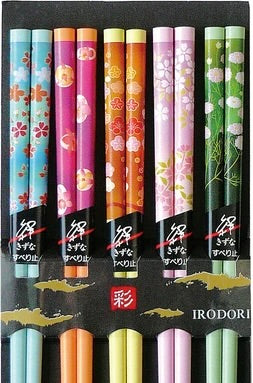 和風花卉 筷子套裝