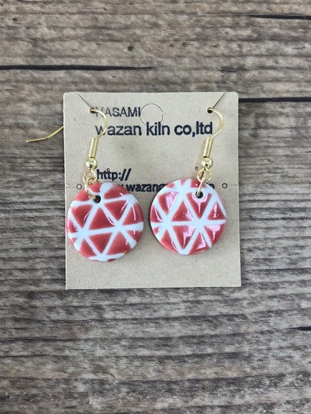 Handmade Hasami Ware Earrings