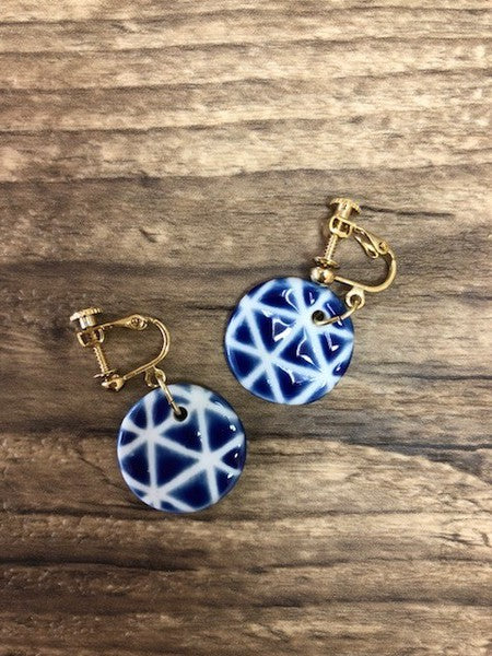 Handmade Hasami Ware Earrings