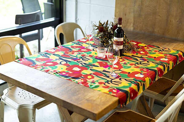 Modern Camilia Water-Repellent Furoshiki