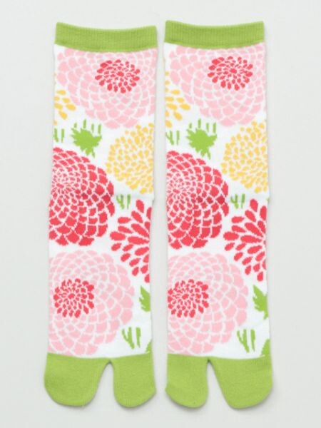 Floral Bloom 3D Tabi Socks