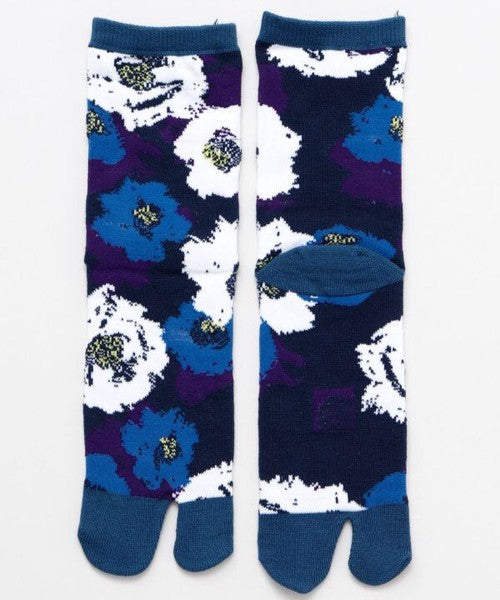 Floral Bloom 3D Tabi Socks