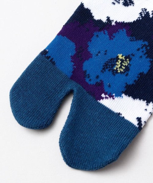 Floral Bloom 3D Tabi Socks