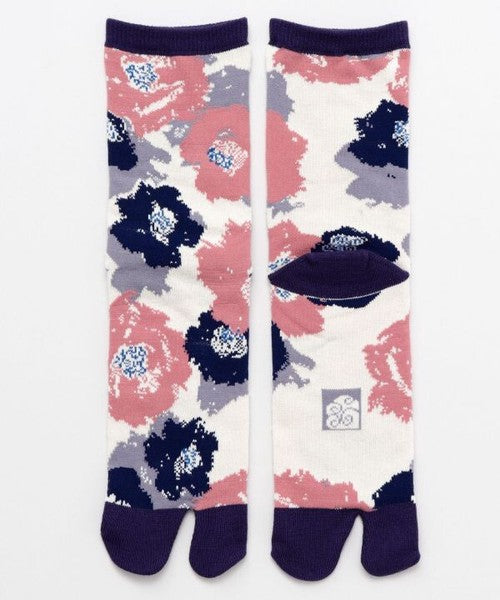 Floral Bloom 3D Tabi Socks