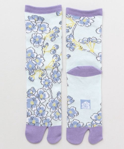 Floral Bloom 3D Tabi Socks