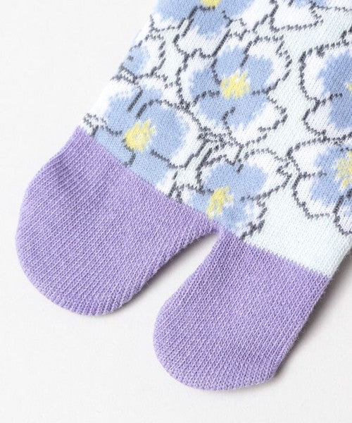 Floral Bloom 3D Tabi Socks