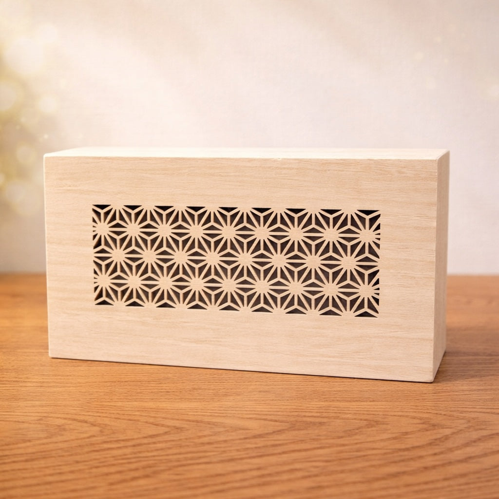 Wooden gift box for The Great Wave off Kanagawa mug pair