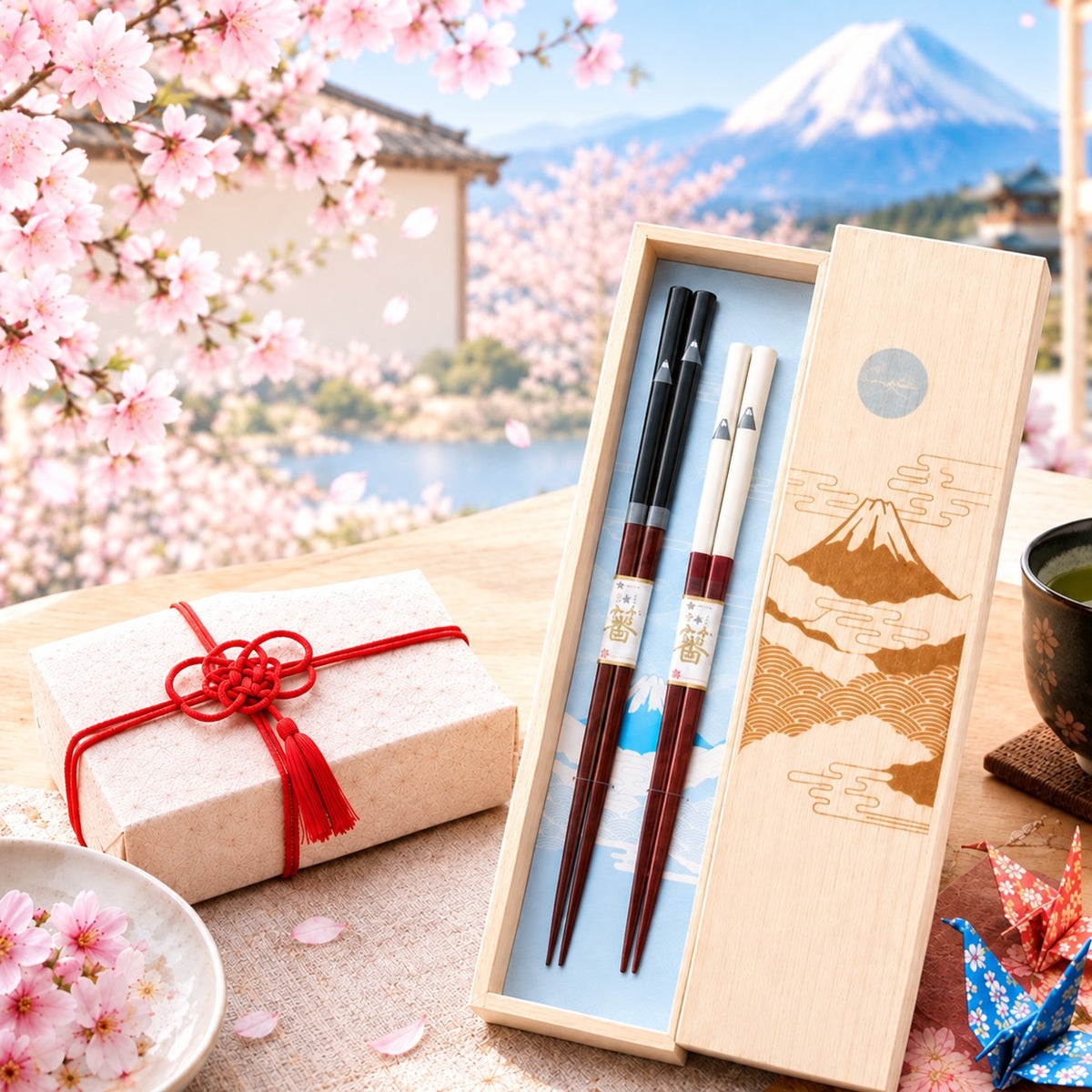 Mt Fuji Chopsticks Gift Set