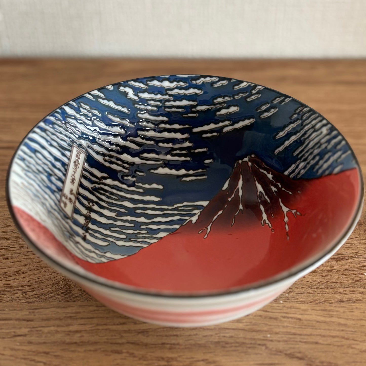 Hokusai Masterpieces Bowl Gift Set – Great Wave & Red Fuji (with Chopsticks)