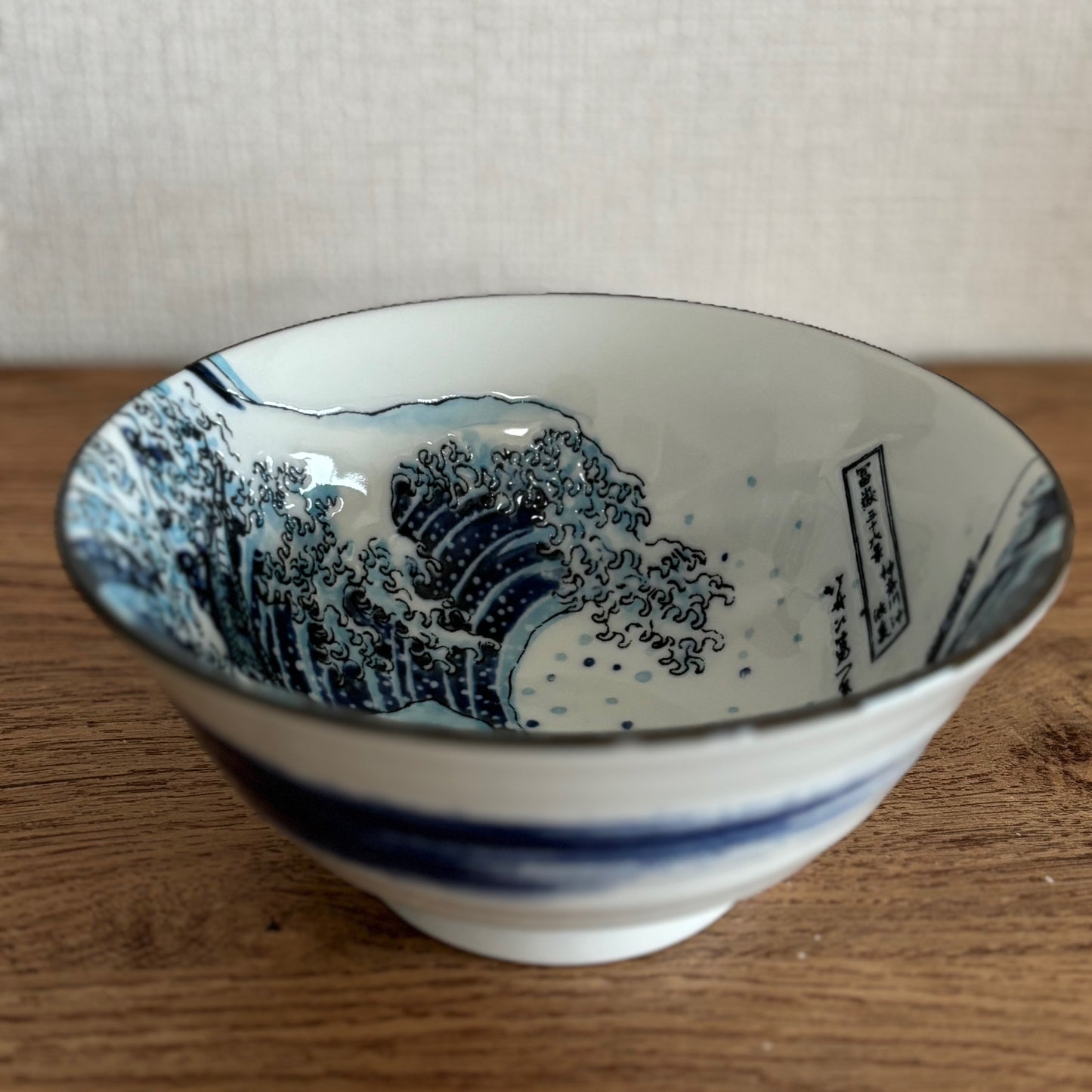 Hokusai Masterpieces Bowl Gift Set – Great Wave & Red Fuji (with Chopsticks)