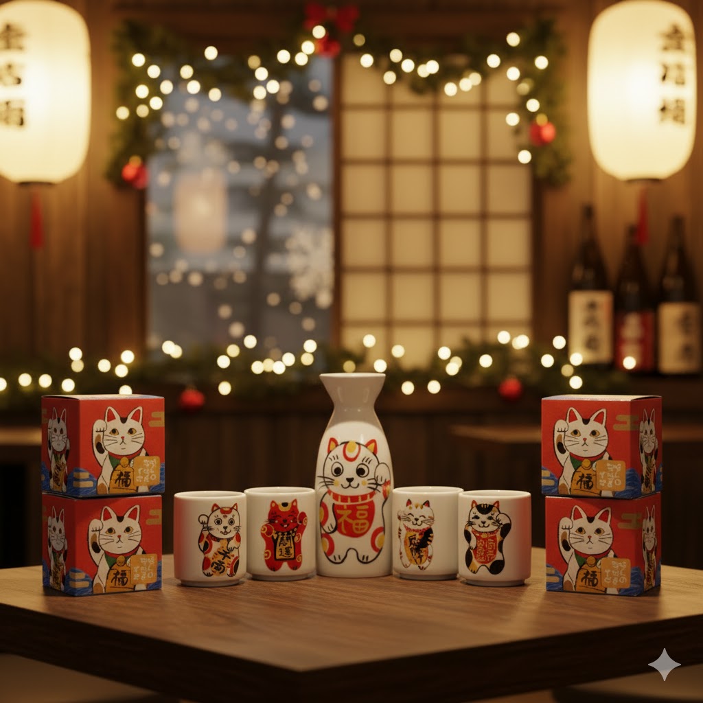 Lucky Cat Celebration Set