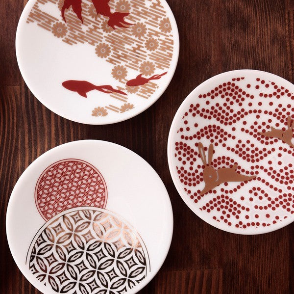 Mino Ware Small Plate Set