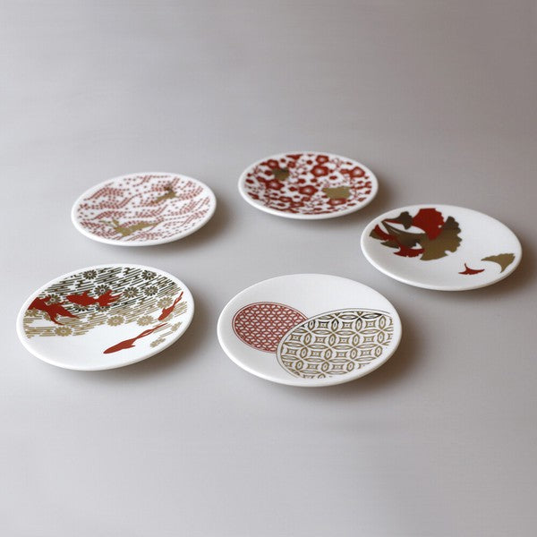 Mino Ware Small Plate Set