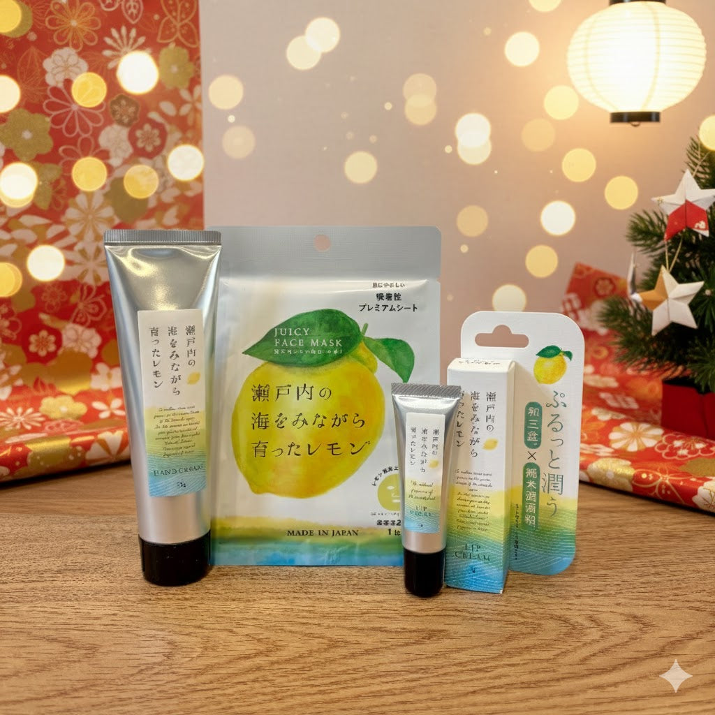 Holiday Citrus Glow Trio — Setouchi Lemon Edition